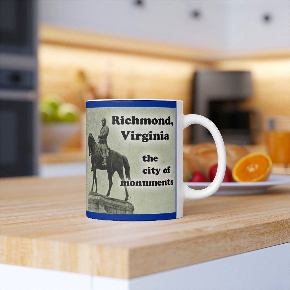 Richmond, Virginia Coffee Mug with Robert E. Lee
